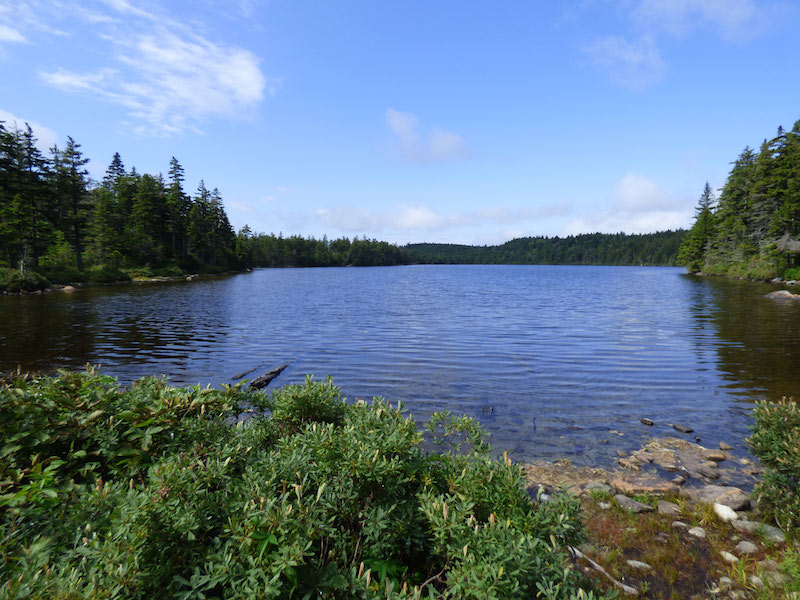 mountain pond 2 – Maine by Foot