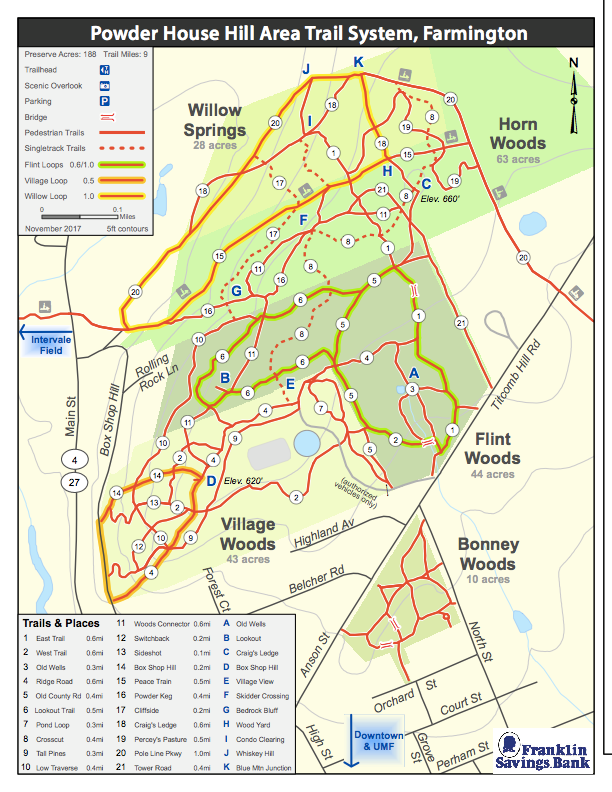 powerhousehillmap – Maine by Foot