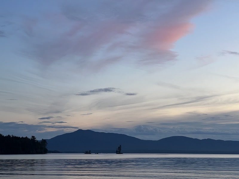 Lily Bay State Park, near Greenville - Maine by Foot