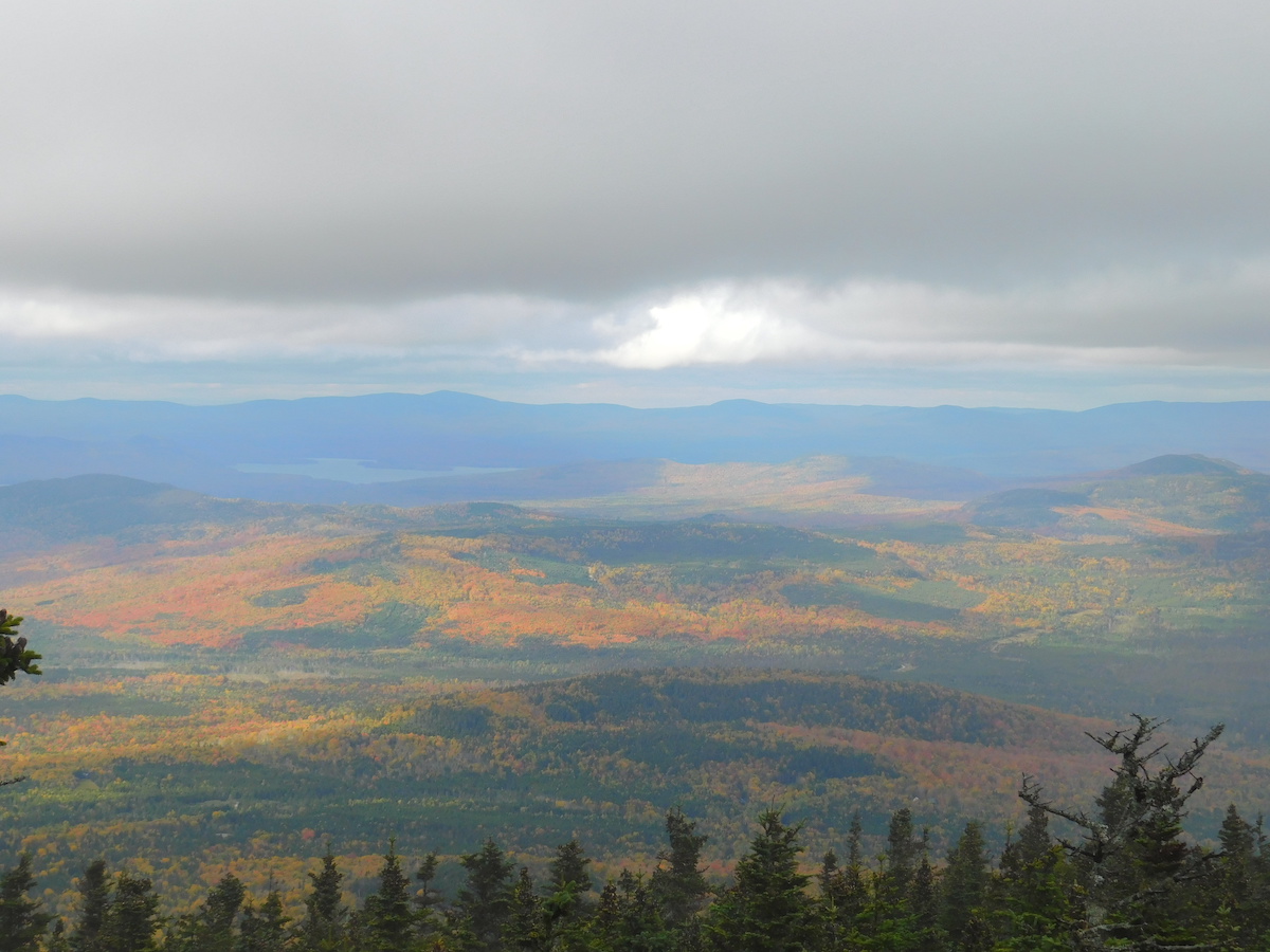 Coburn Mountain, near Jackman and West Forks Maine by Foot