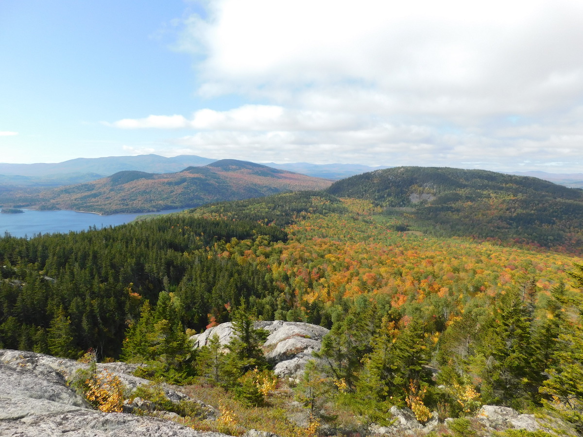 Sally Mountain, near Jackman Maine by Foot