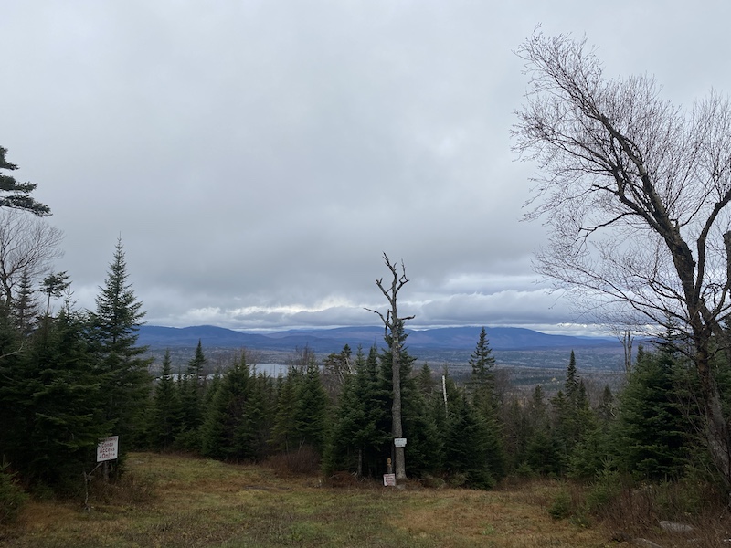 Rock and Midway Pond trails, Sandy River Plantation Maine by Foot